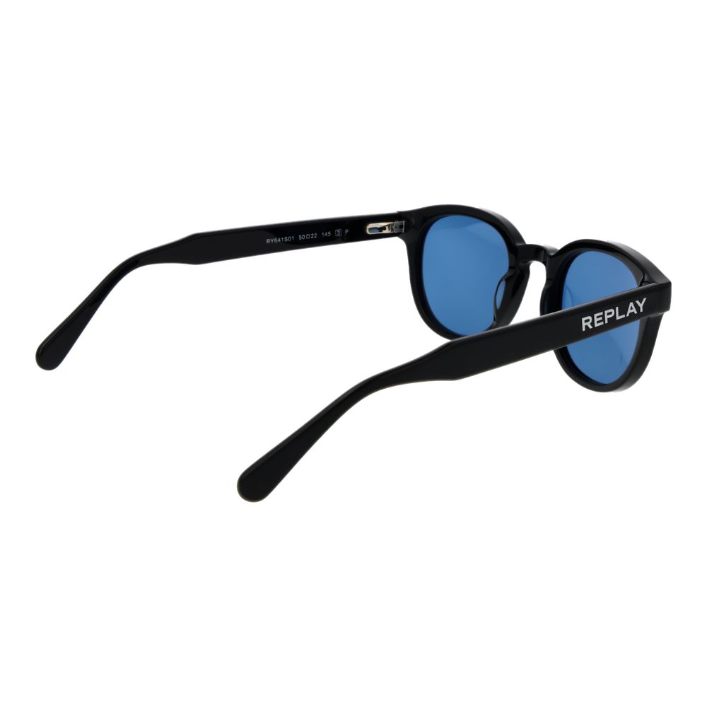 Occhiali da sole in acetato nero