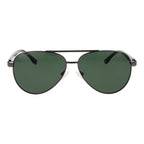 Gray Metal Sunglasses