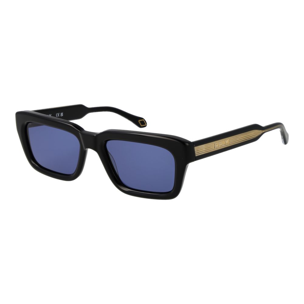 Sonnenbrille aus schwarzem Acetat