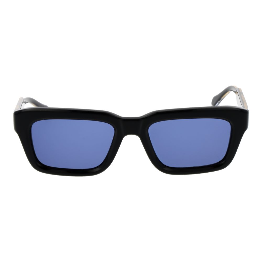 Sonnenbrille aus schwarzem Acetat