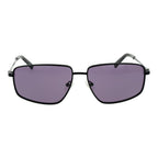 Black Metal Sunglasses
