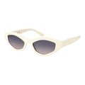 White Plastic Sunglasses