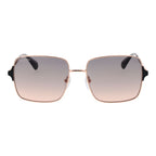 Rose Gold Metal Sunglasses