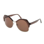 Brown Metal & Plastic Sunglasses
