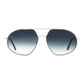 Silver Metal Sunglasses