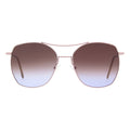 Rose Gold Metal Sunglasses