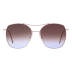 Rose Gold Metal Sunglasses