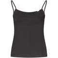 Black Cotton Women's Tank
