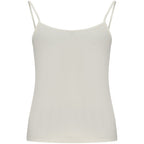White Cotton Womens Tank