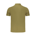 Green Cotton Men's Polo Shirt