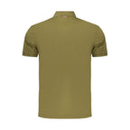 Green Cotton Men's Polo Shirt