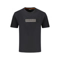 Black Cotton Men's T-Shirt