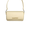 Beige Polyurethane Women's Bag