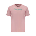 Pink Cotton Men's T-Shirt