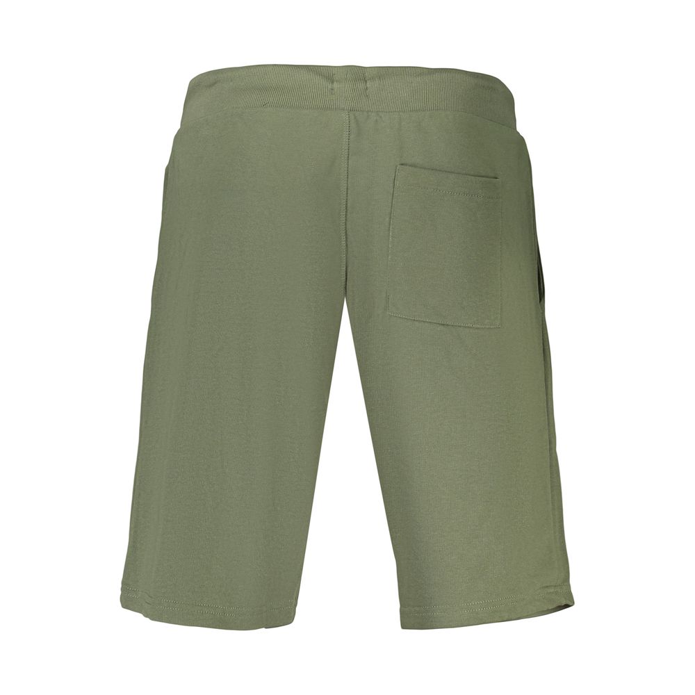 Green Cotton Menswear Pant