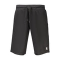 Black Cotton Men's Sweatpants