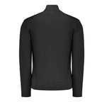Black Cotton Men's Sweater