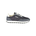 Blue Polyester Men's Sneaker