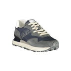Blue Poliuretano Men's Sneaker