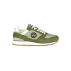 Green Polyurethane Men's Sneaker