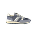 Blue Polyurethane Men's Sneaker