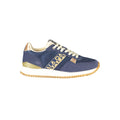Blue Polyester Women's Sneaker