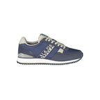 Blue Polyurethane Men's Sneaker