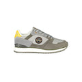 Gray Polyester Men's Sneaker