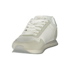 White Polyurethane Women's Sneaker