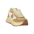Brown Polyurethane Women's Sneaker