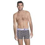 Gray Cotton Boxers