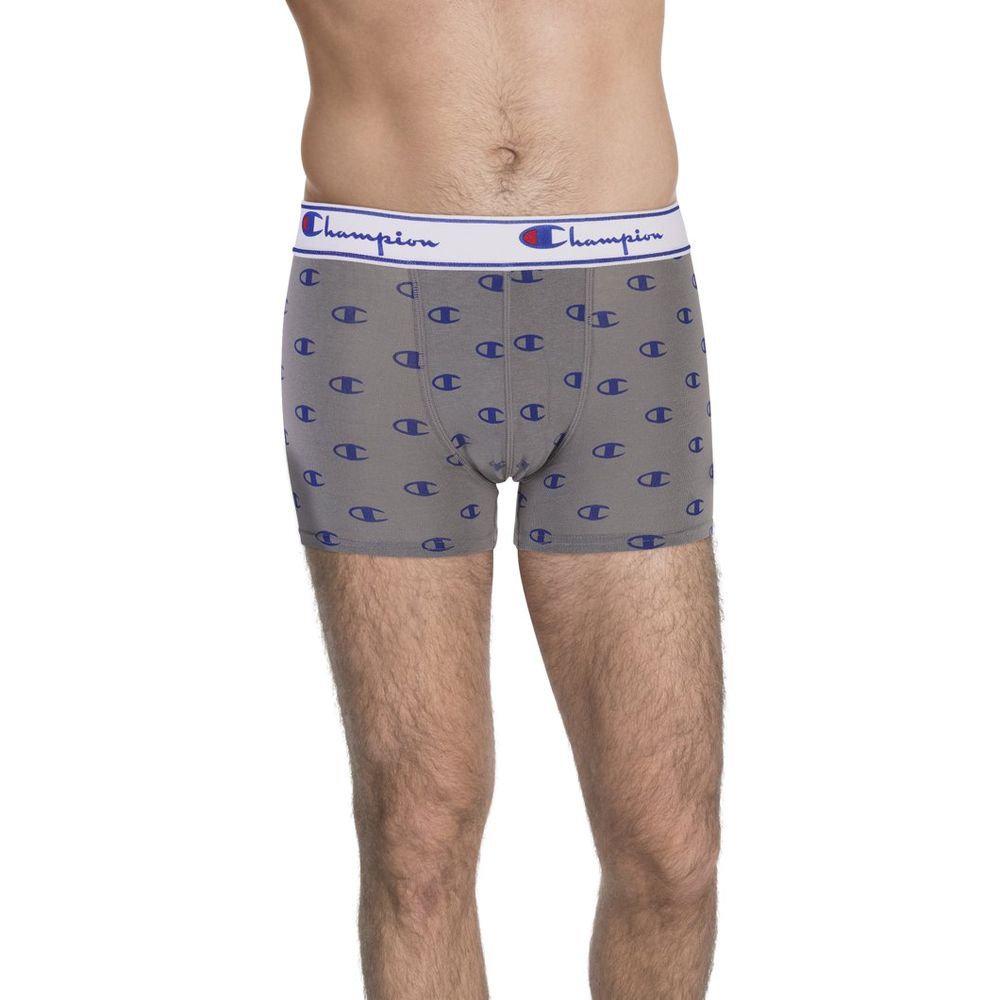 Gray Cotton Boxers