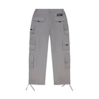 Gray Cotton Cargo Pants