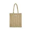 Beige Raffia Shoulder Bag