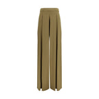 Bicolor Viscose Casual Pants