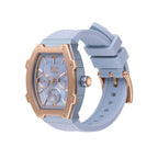 Blue Synthetic Dress Watch