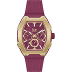 Purple Synthetic Bracelet Watch