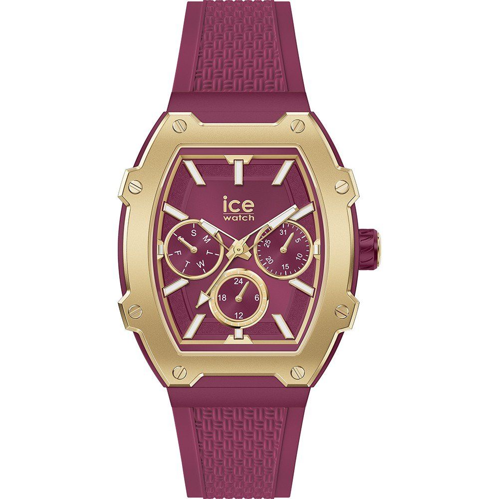 Purple Synthetic Bracelet Watch
