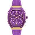 Purple Synthetic Sport Watch