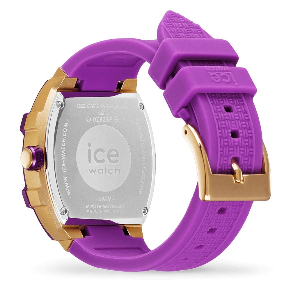 Purple Synthetic Sport Watch