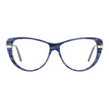 Purple Metal & Plastic Glasses (Frames)