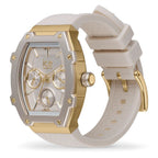 Blue Synthetic Dress Watch