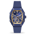 Bicolor Synthetic Dress Watch