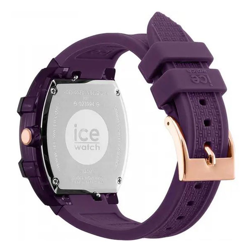 Purple Synthetic Dress Watch