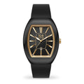 Black Synthetic Dress Watch