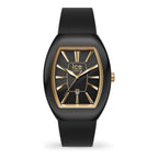Black Synthetic Dress Watch
