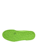 Green Leather Portofino Low Top Sneakers Shoes