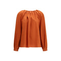 Orange Cotton Polo Shirt