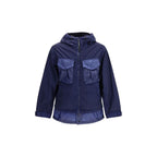 Blue Polyamide Shell Jacket