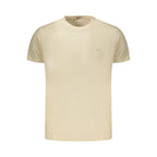 Beige Cotton Men's T-Shirt